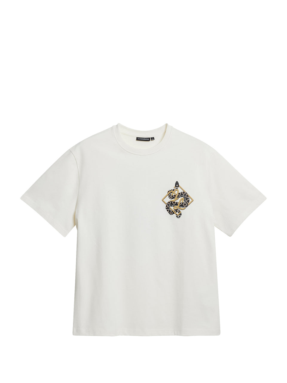 Collin Seasonal Logo T-Shirt / Cloud White