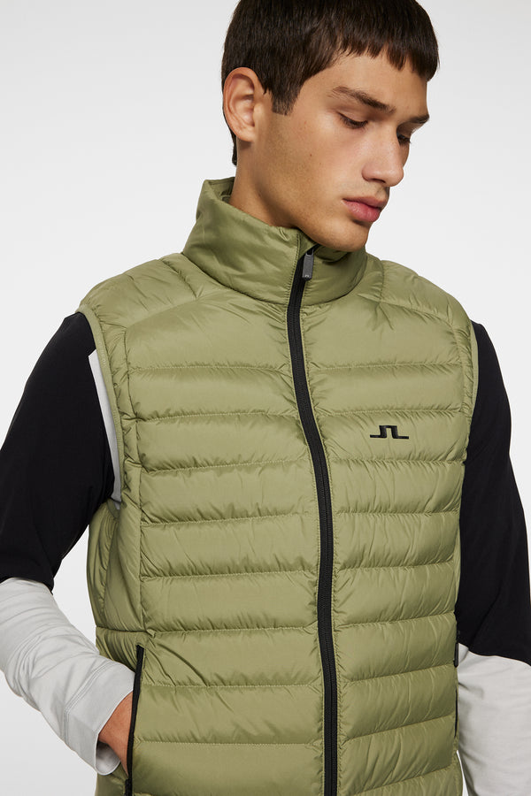 Oden Light Down Vest / Oil Green