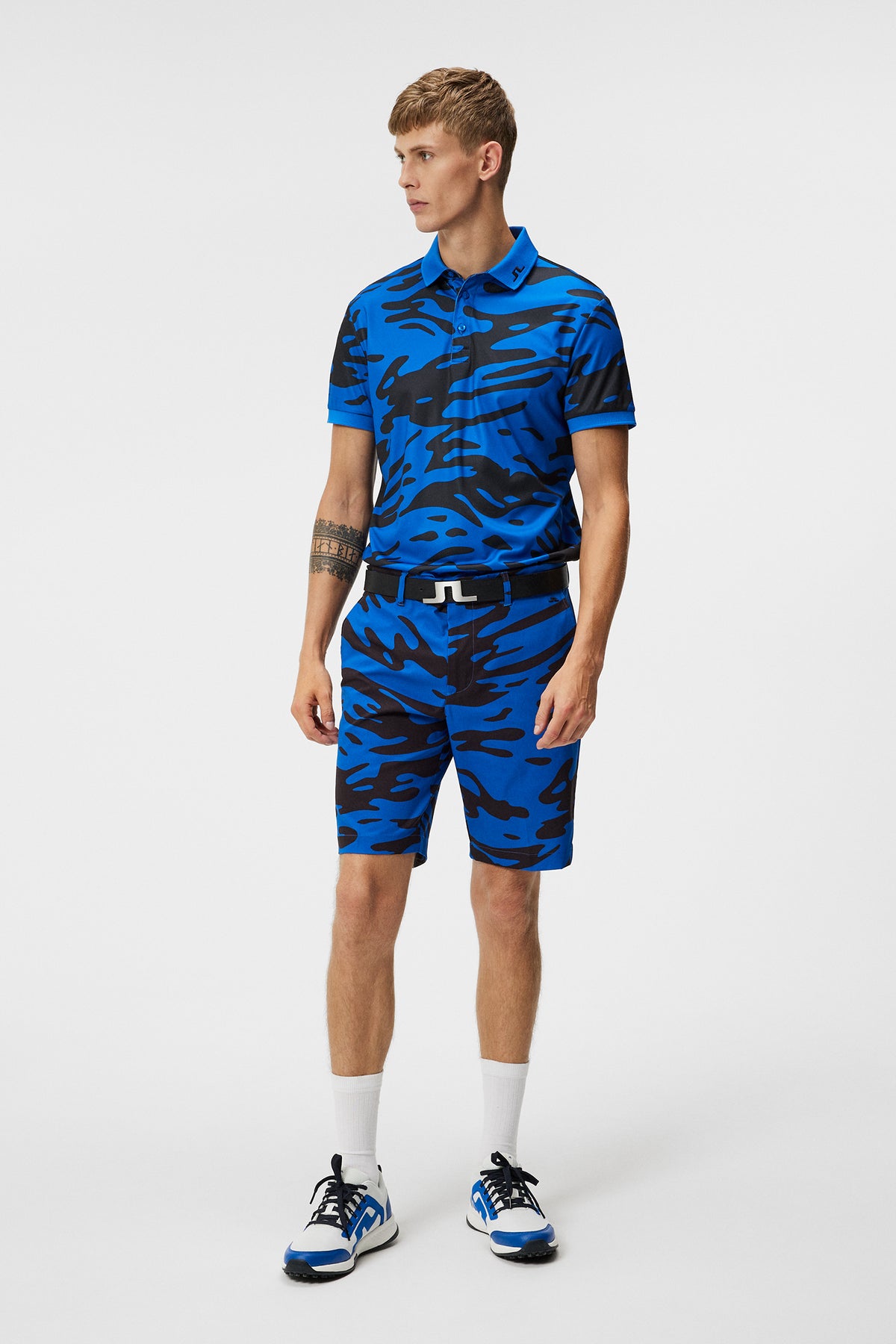 Tim Print Shorts / Neptune Nautical Blue