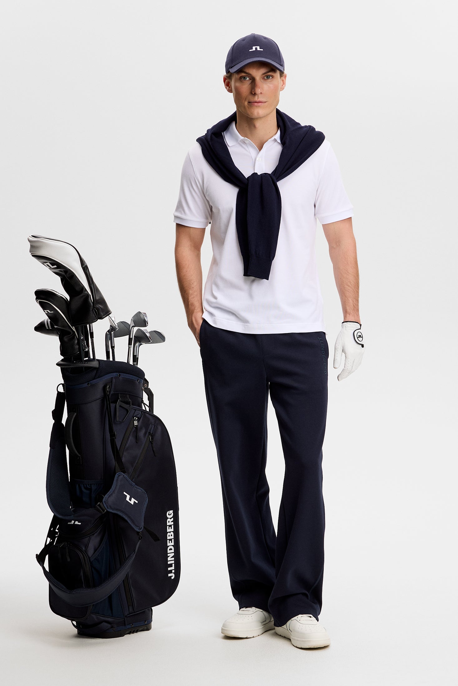 Verse Polo / White | J.Lindeberg Official