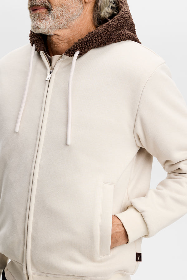 Henry Bonded Hoodie / Moonbeam