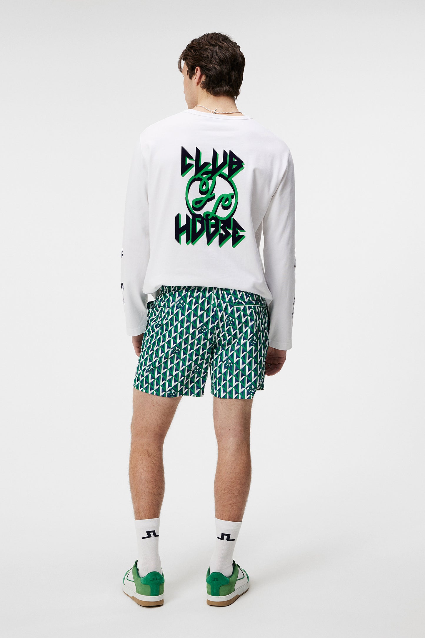 Banks Island Geo Swim Trunks / Island Geo Jellybean