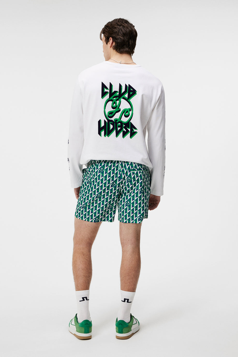 Banks Island Geo Swim Trunks / Island Geo Jellybean