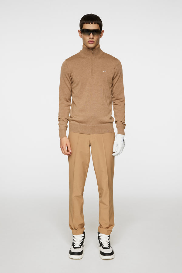 Kian Zipped Sweater / Tigers Eye