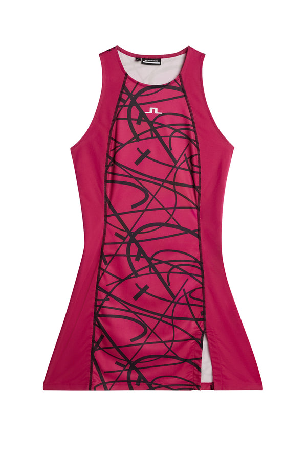 Maddy Printed Dress / Court Swirl Vivacious M