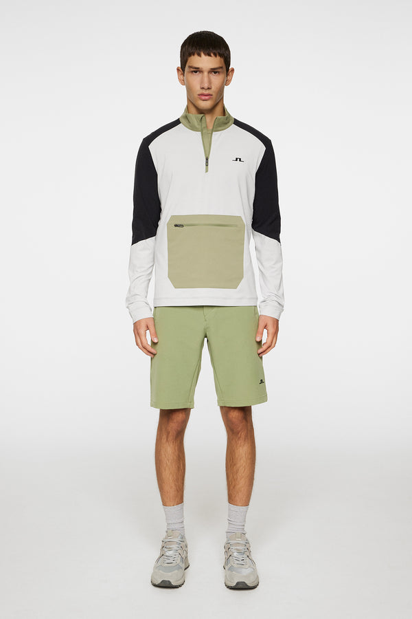 Matias Zip Mid Layer / Light Grey Melange