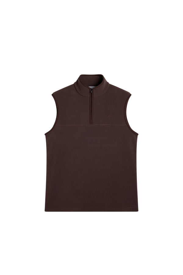 Fleece Mid Vest / Seal Brown