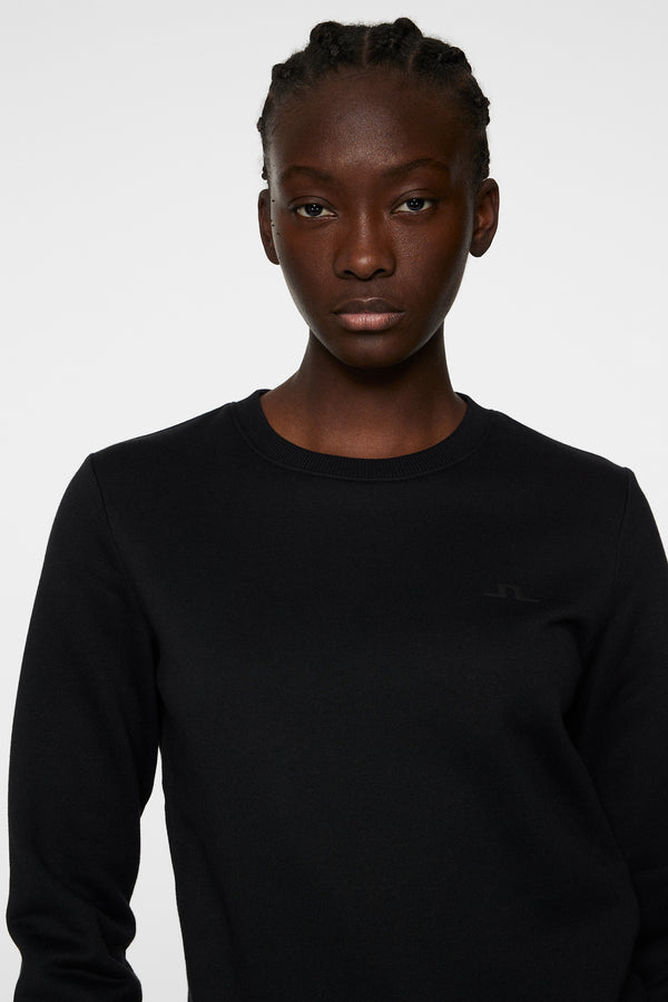 W Alpha Crew Neck / Black