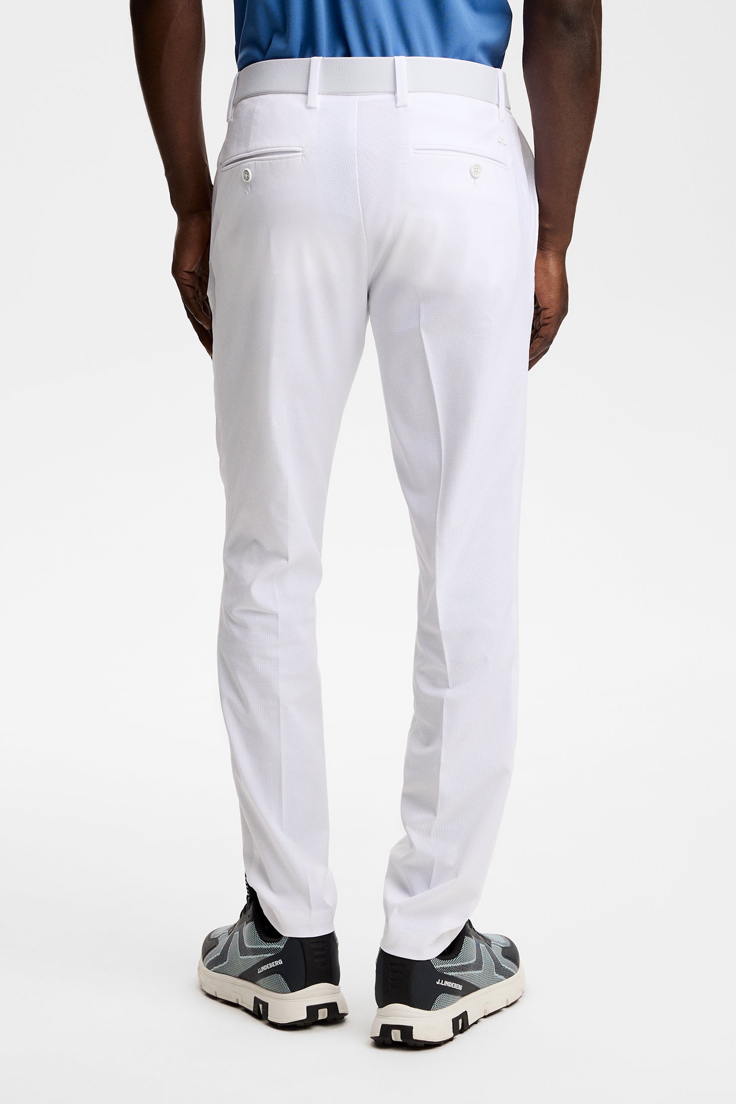 J.Lindeberg ゴルフ　ホワイトスリムフィットパンツ 34 J.Lindeberg ゴルフ ホワイトスリムフィットパンツ 34 J.Lindeberg