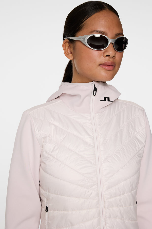 Madde Quilt Hybrid Hood / Grey Lilac