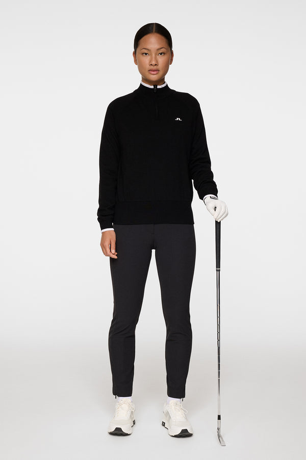 Ruth Windbreaker Sweater / Black