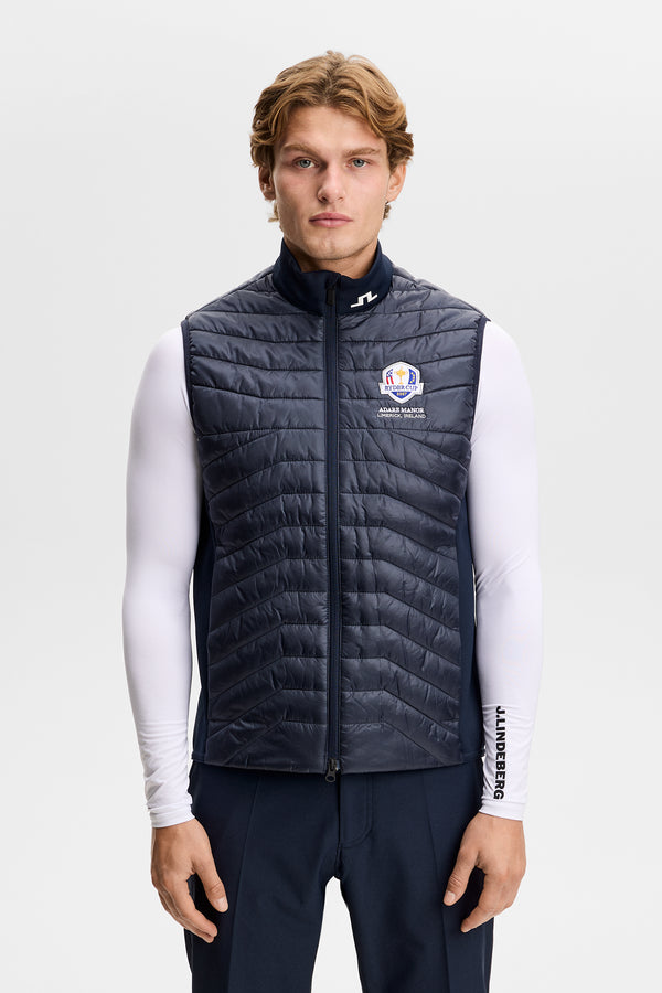 Heyden Quilt Hybrid Vest / JL Navy