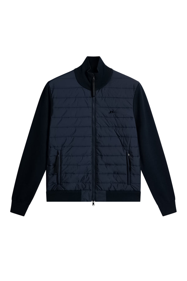 Bodie Knitted Hybrid Jacket / JL Navy