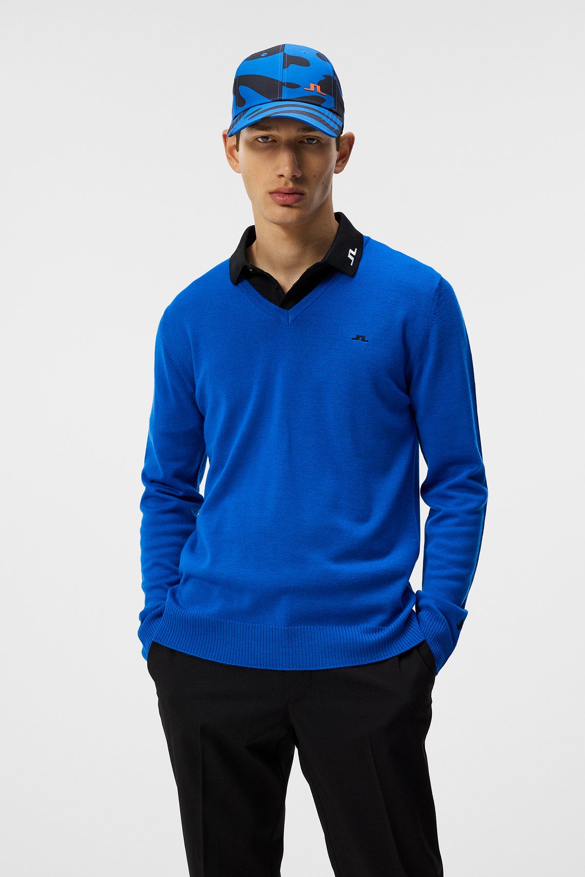 Lymann Knitted Sweater / Nautical Blue