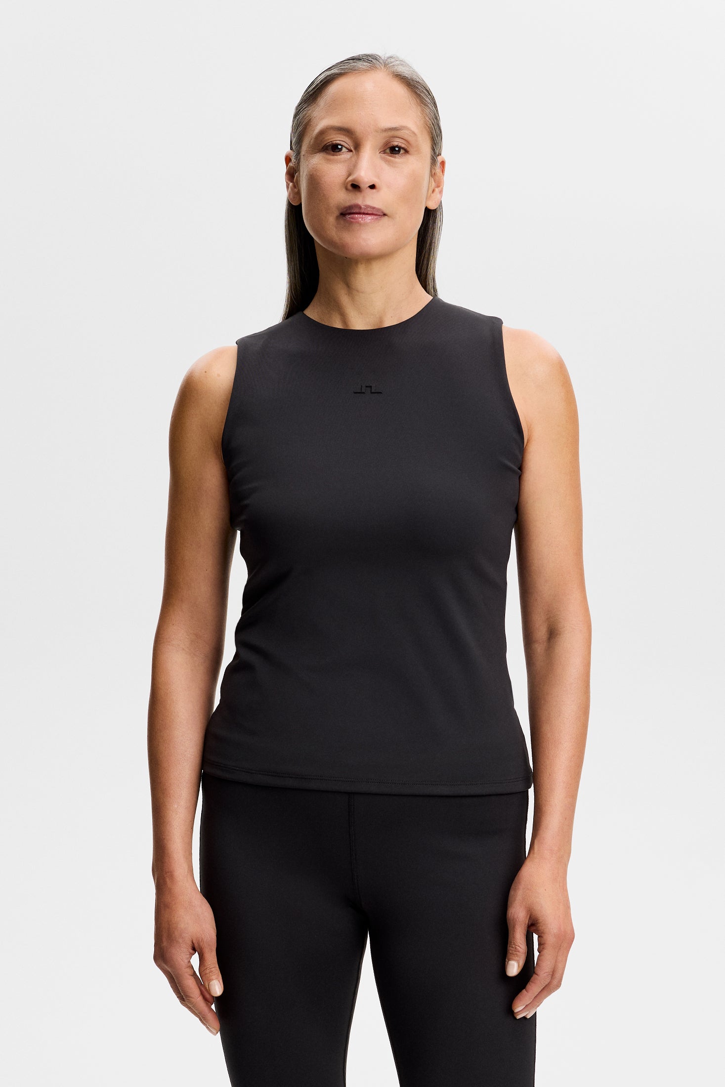 Clarisse Sleeveless Top / Black | J.Lindeberg Official