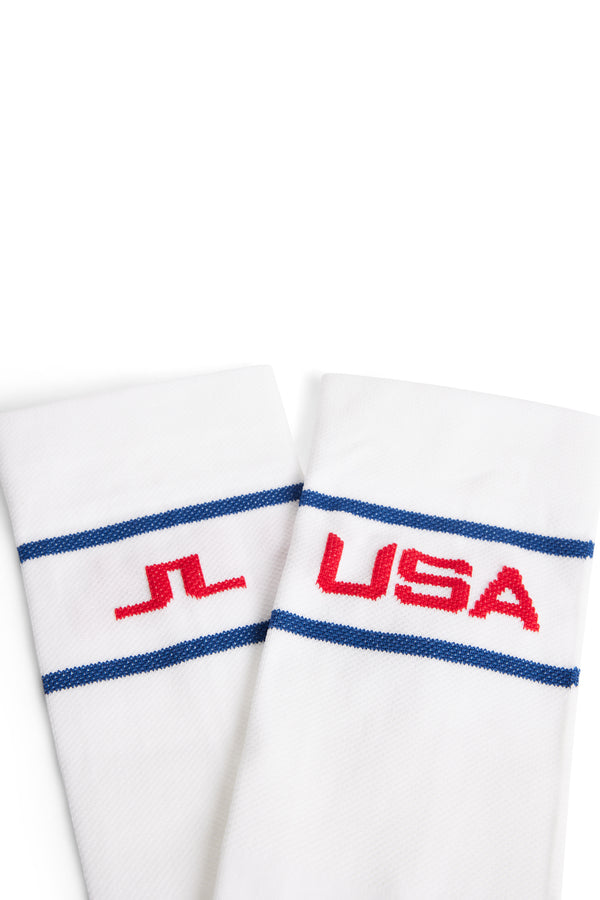 The Lei Sock / White