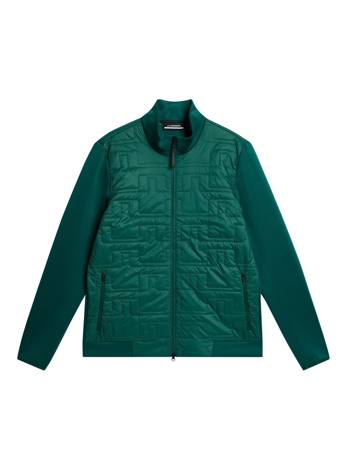 Quilt Hybrid Jacket / Rain Forest J.Lindeberg