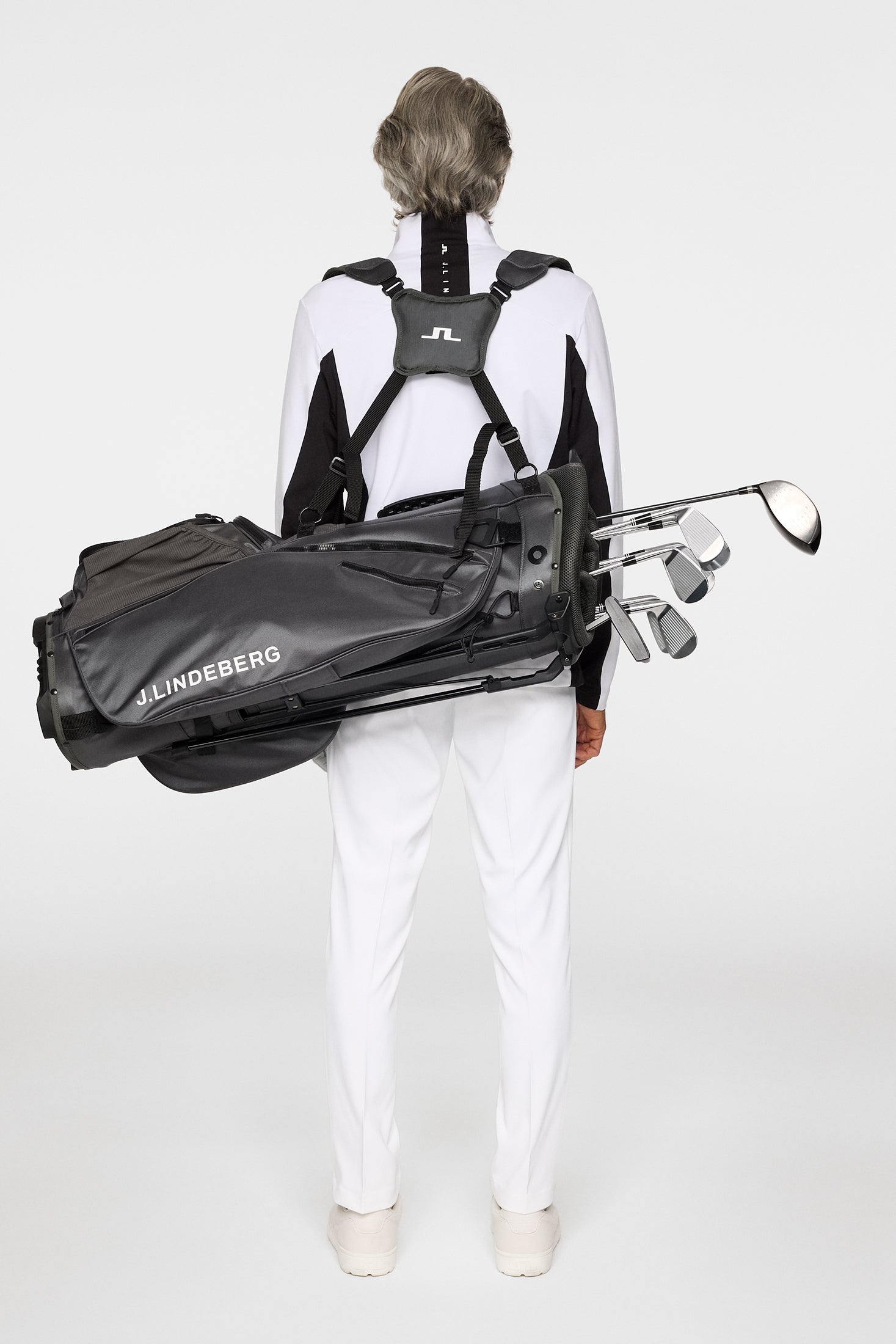 JL Flare Golf Bag / Forest Green – J.Lindeberg