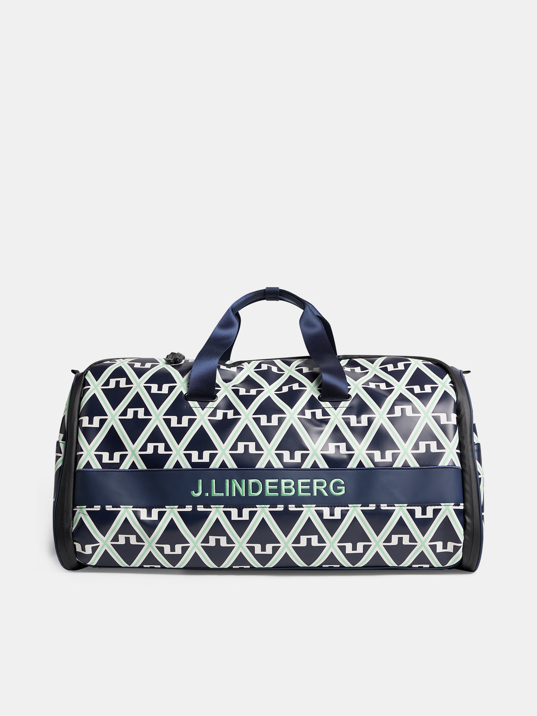Garment Printed Duffel Bag / Geo JL Navy J.Lindeberg