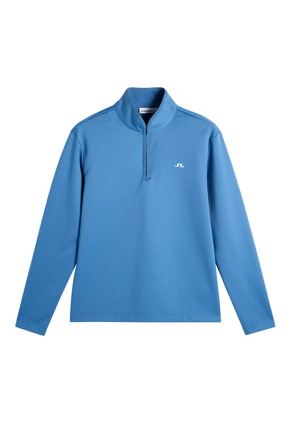 Clide Quarter Zip Mid Layer / Federal Blue