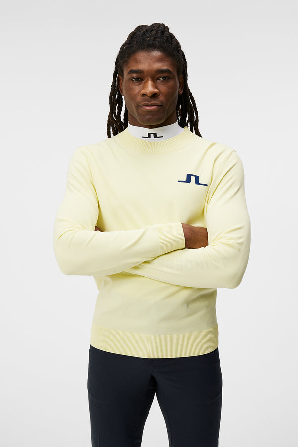 Gus Knitted Sweater / Wax Yellow