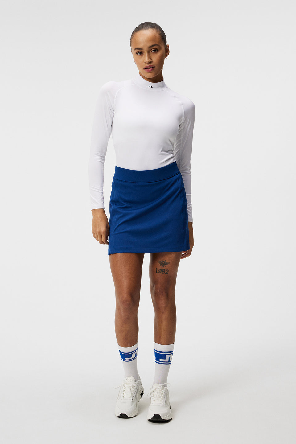 Amelie Mid Skirt / Estate Blue