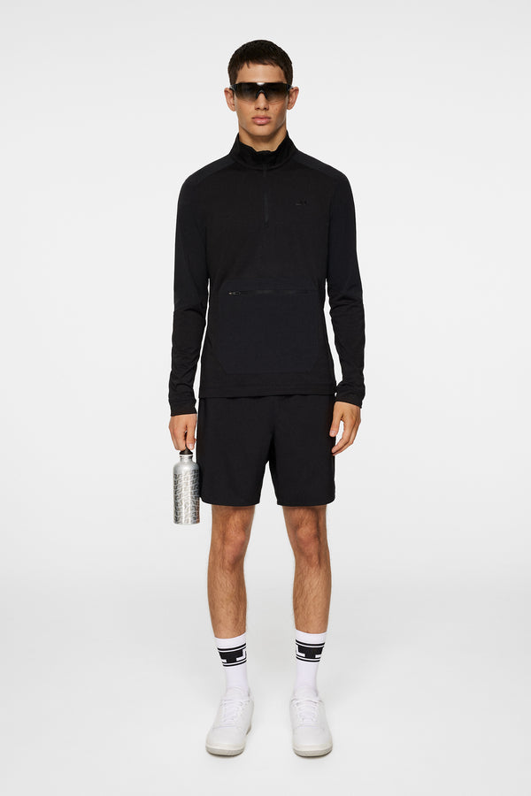 Matias Zip Mid Layer / Black