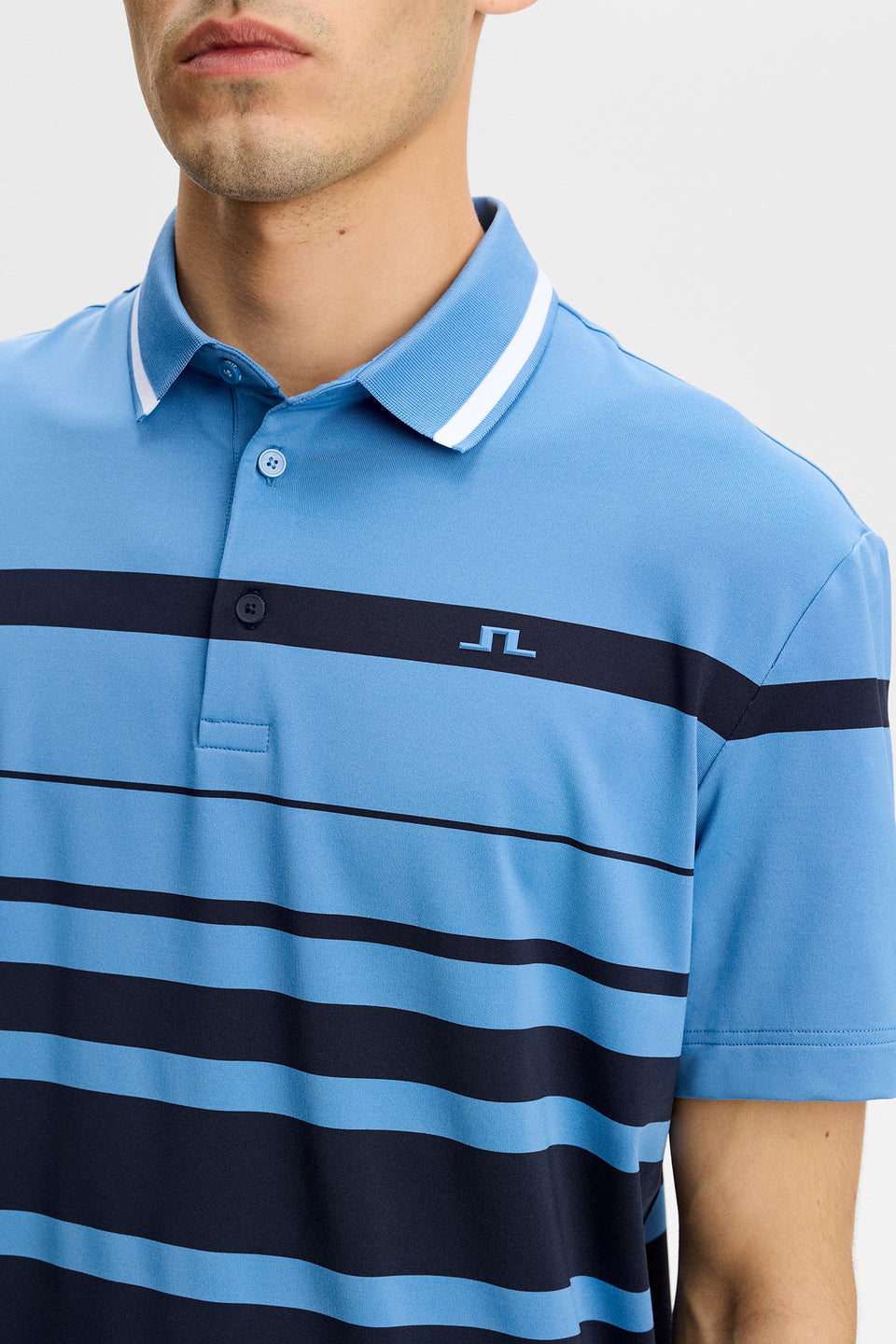 Leo Stripe Polo / Riviera