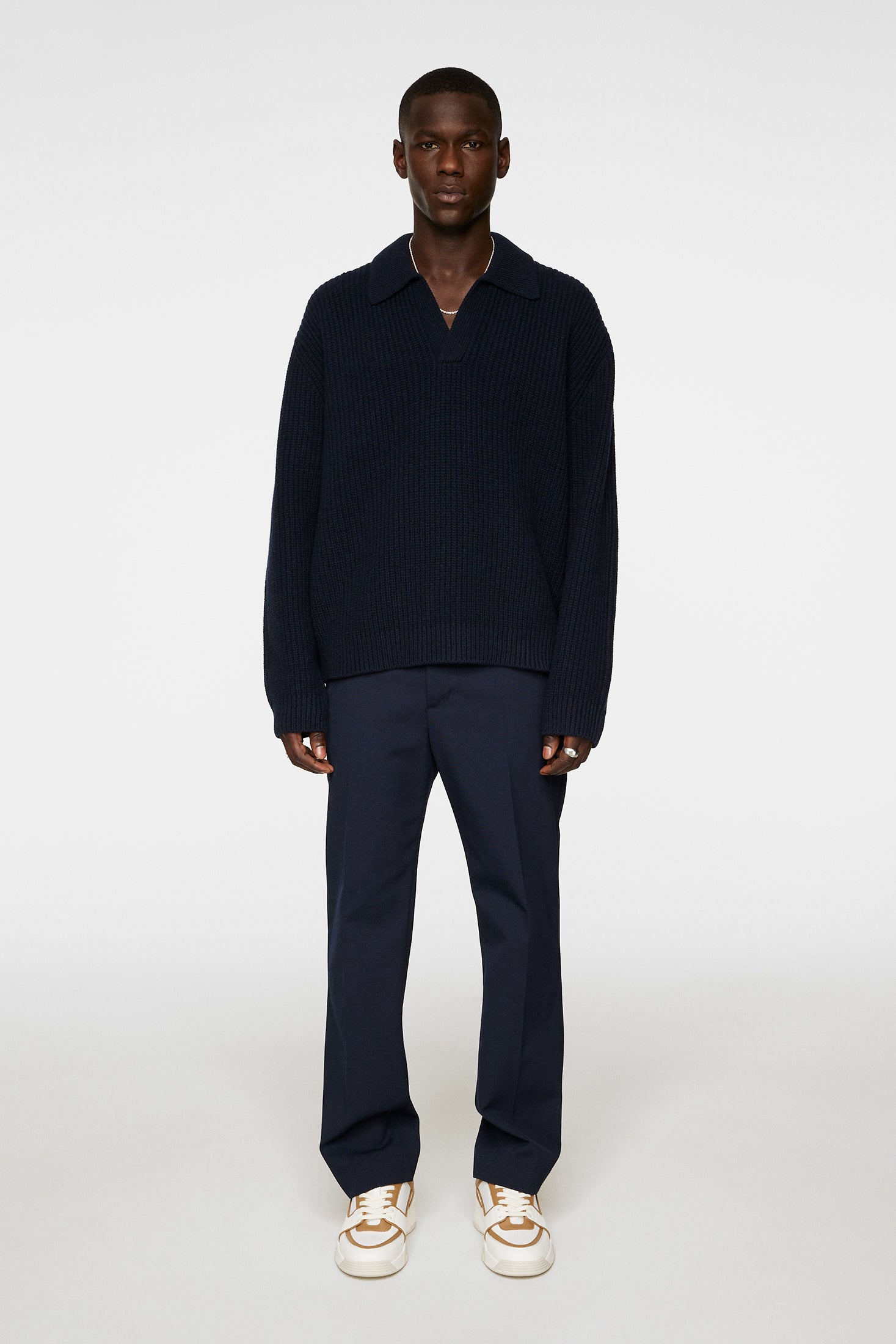 Jethro Heavy Polo Knit / JL Navy – J.Lindeberg EU