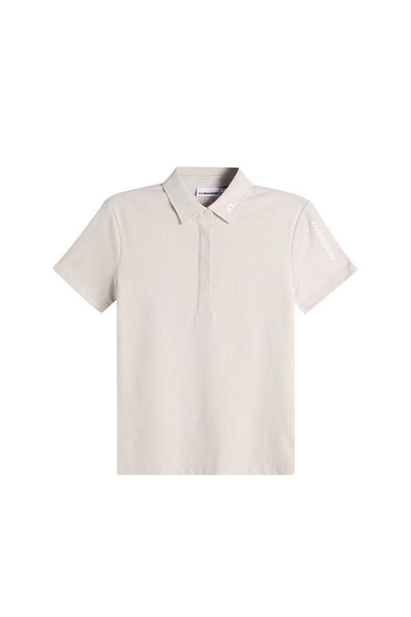 Tour Tech Textured Polo / Moonbeam