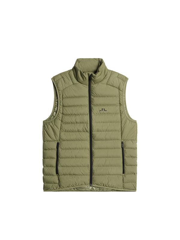 Oden Light Down Vest / Oil Green