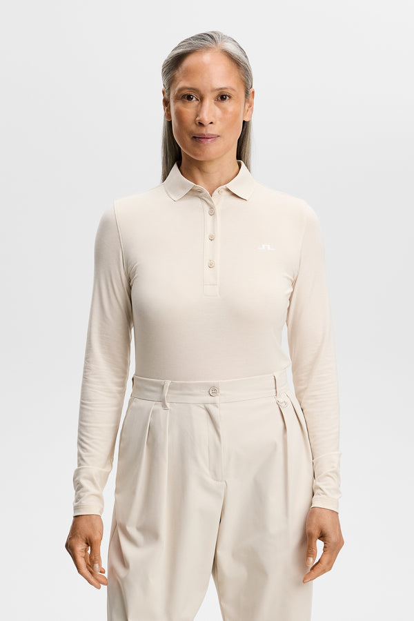 Flor LS Polo / Moonbeam