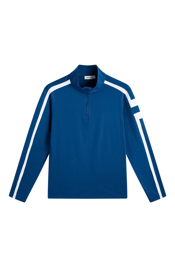 Keaton Quarter Zip Mid Layer / Estate Blue