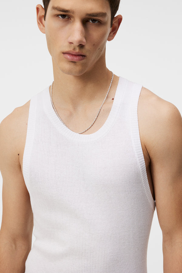 Tom Tank Top / Cloud White