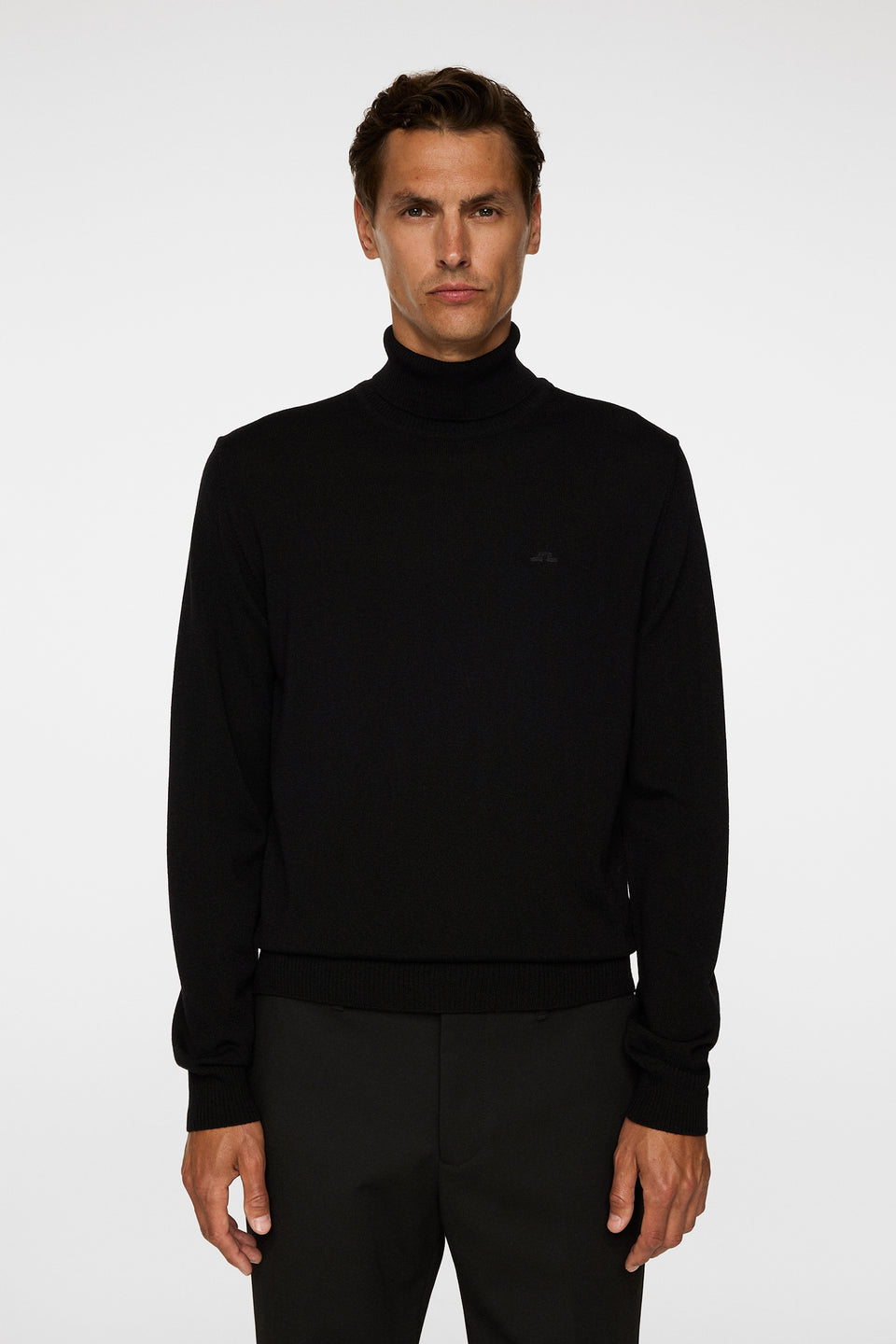 Kaden Merino Turtle Neck / Black