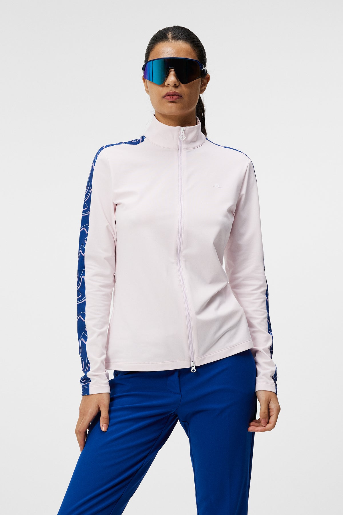 Winona Print Mid Layer / Cradle Pink