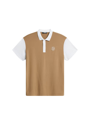 Club House Loose Fit Polo / Tigers Eye