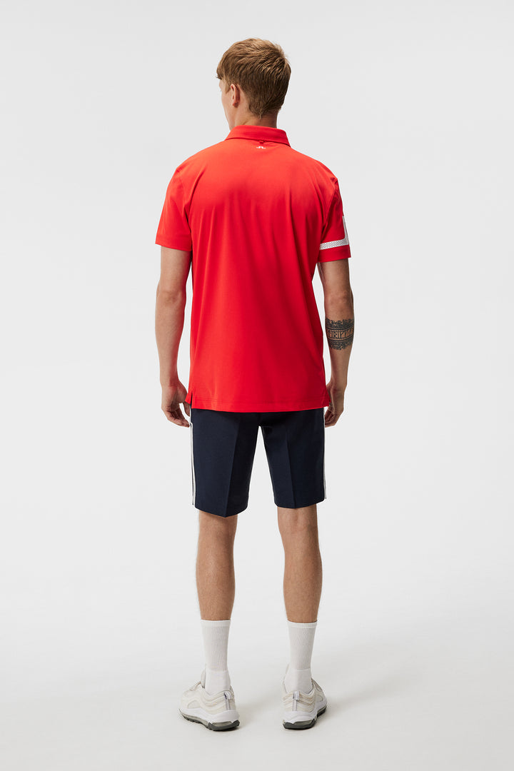 Heath Regular Fit Polo / Fiery Red – J.Lindeberg