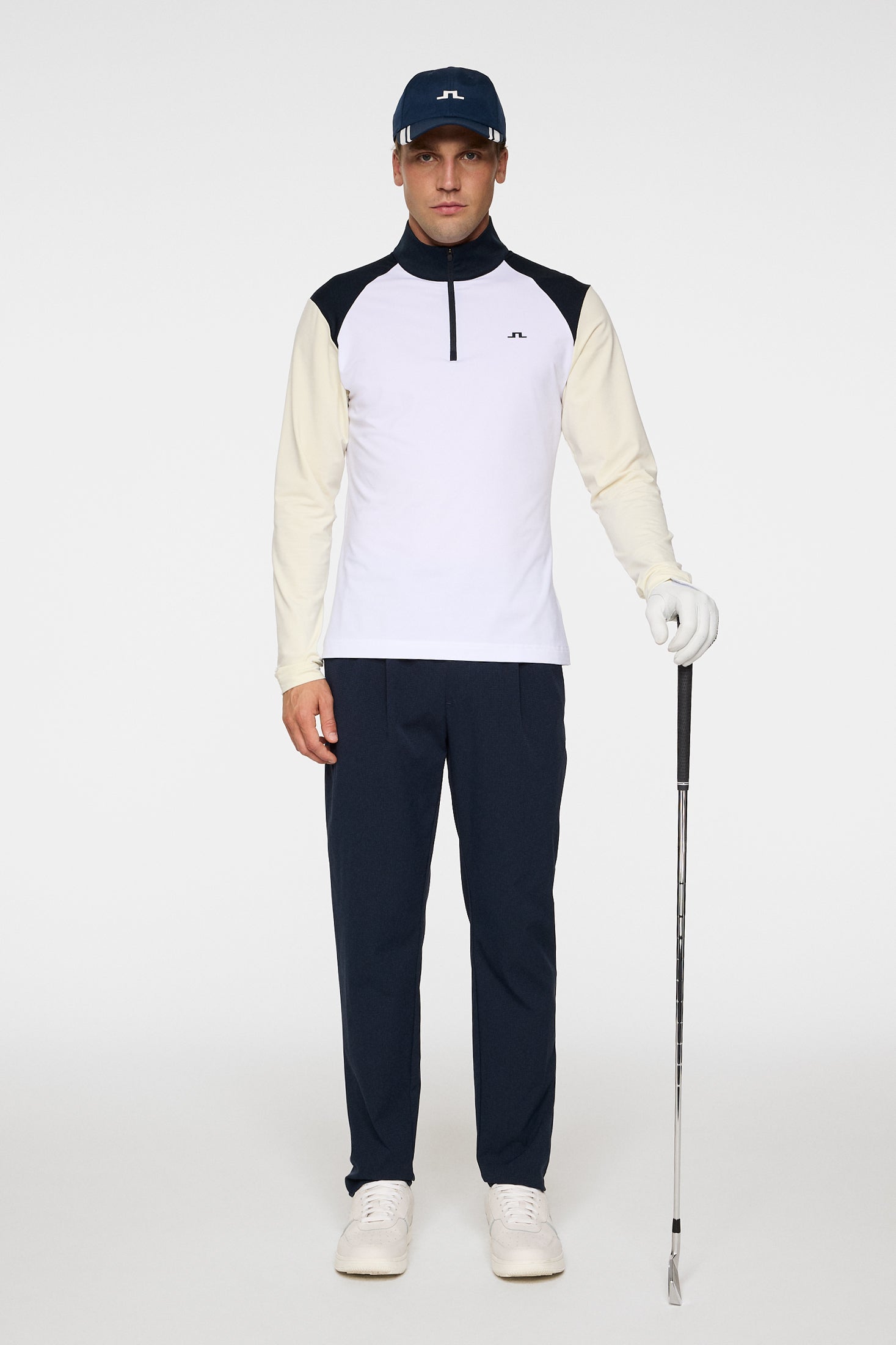 Sasha Mid Layer / White – J.Lindeberg EU
