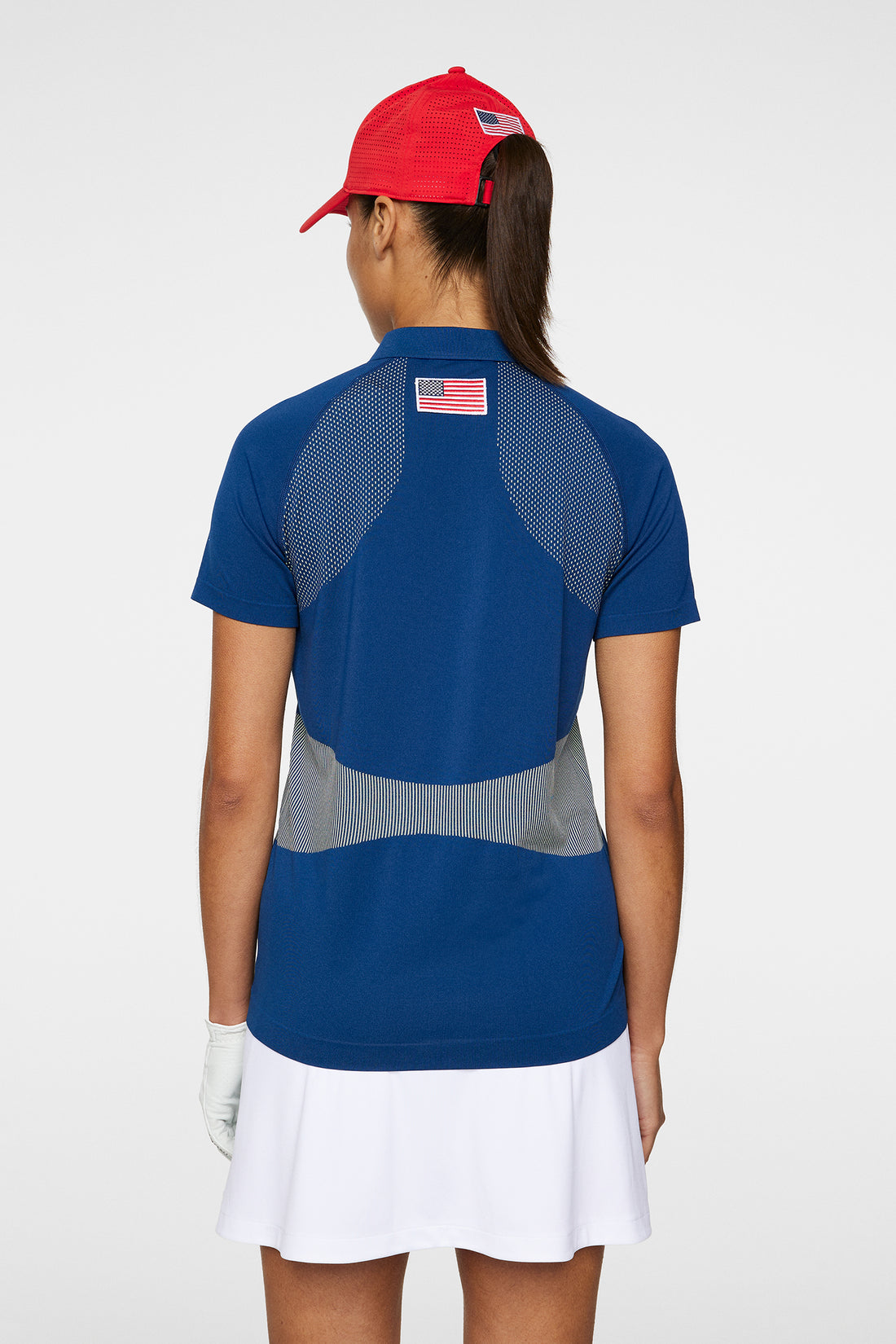 Alizee Seamless Polo / White main image 1