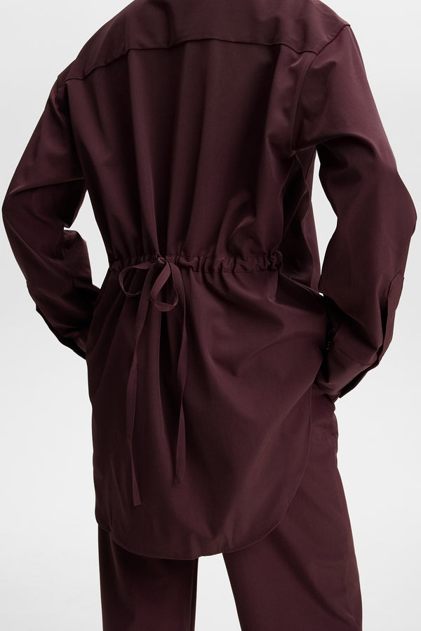 Willow Tech Drape Shirt / Winetasting
