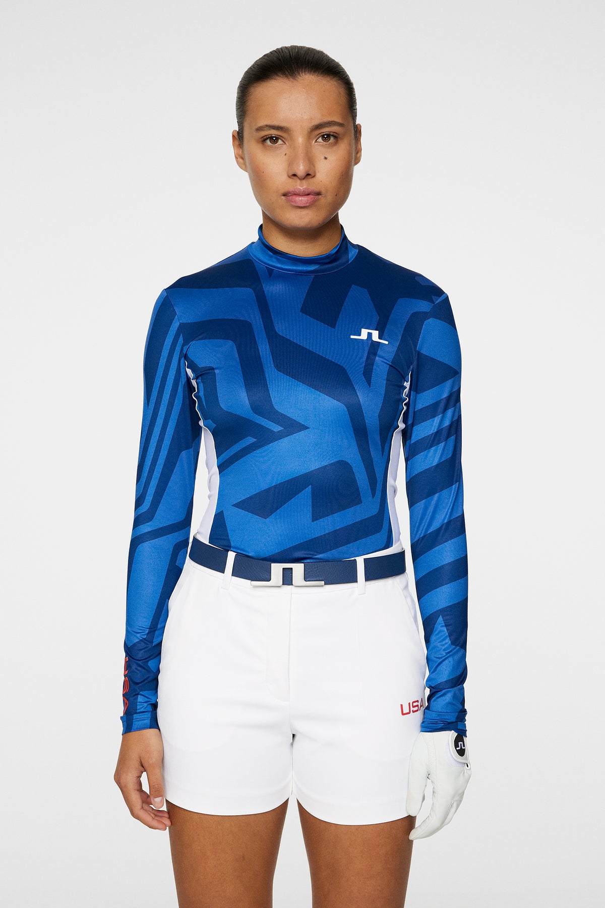 Sylvie Compression Top / US Golf Blue
