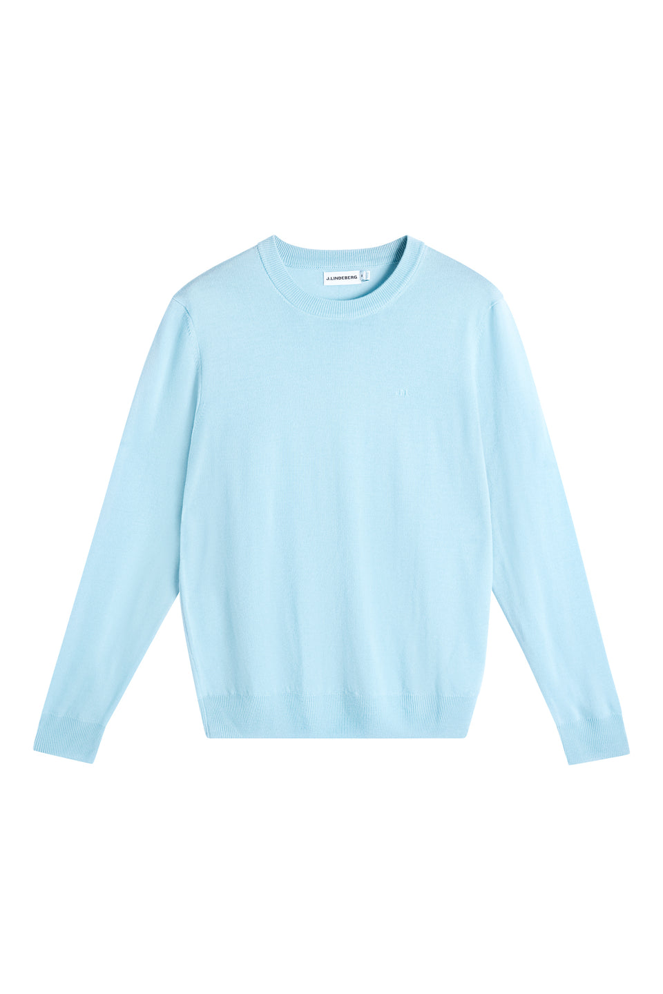 Keane Merino Crew Neck / Forget-Me-Not
