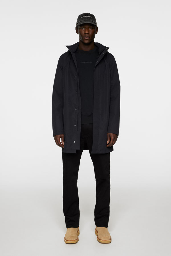 Tobias 2L Midlength Jacket / Black
