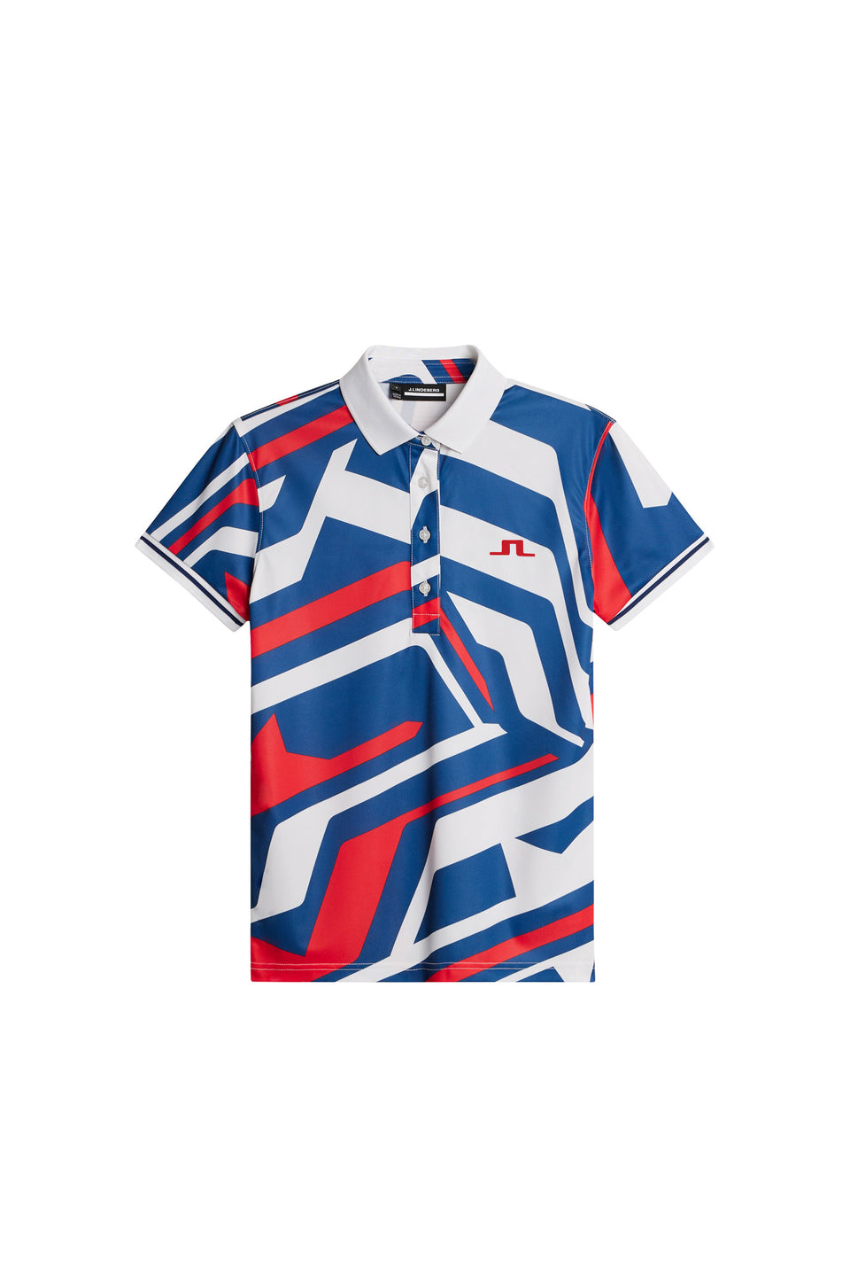 Felicite Print Polo / US Golf Red
