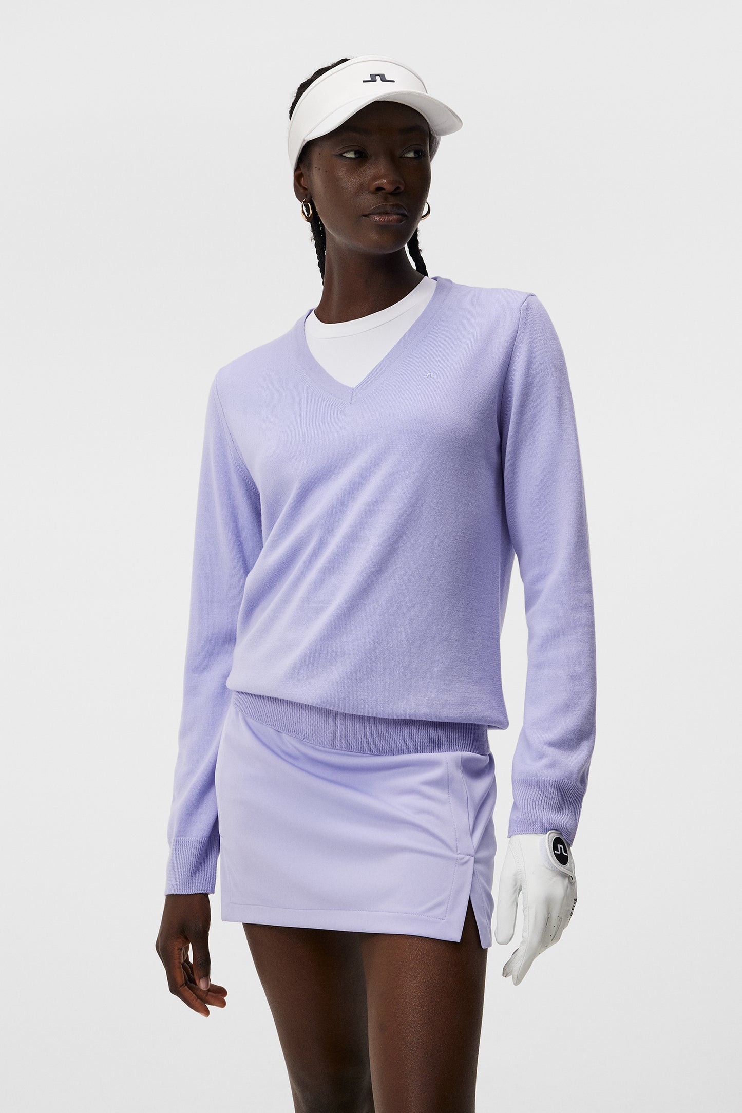 Amaya Knitted Sweater / Sweet Lavender