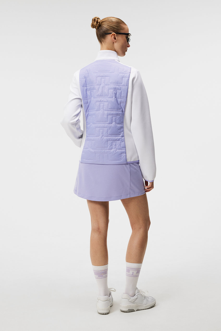 W Quilt Hybrid Jacket / Sweet Lavender