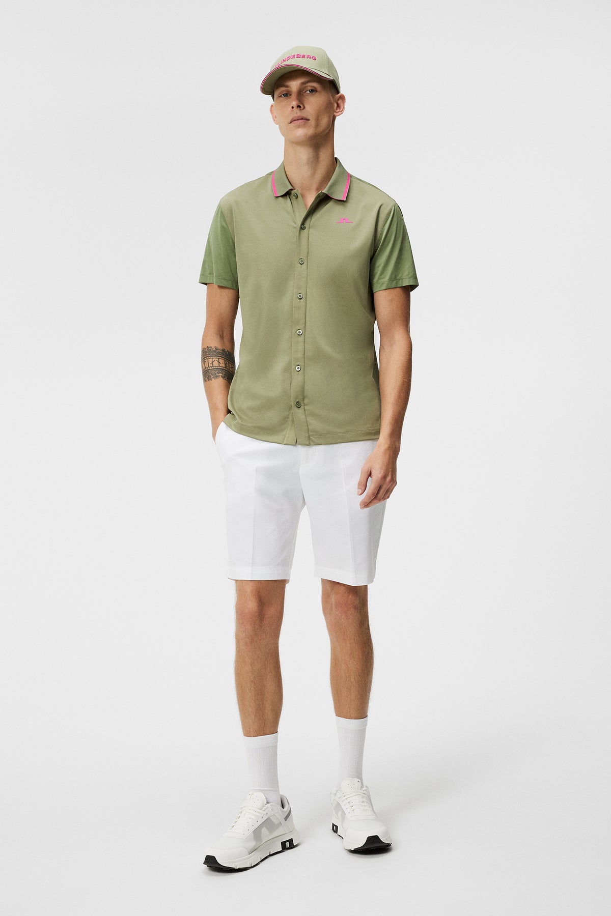 Fryes Regular Fit Polo / Oil Green