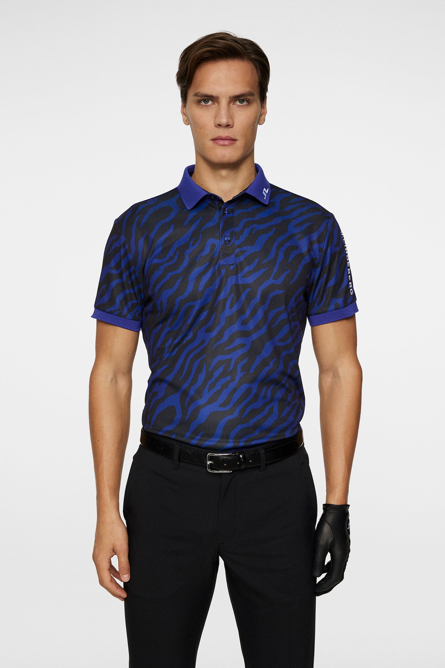 Tour Tech Print Polo / Tour Tiger Clematis M