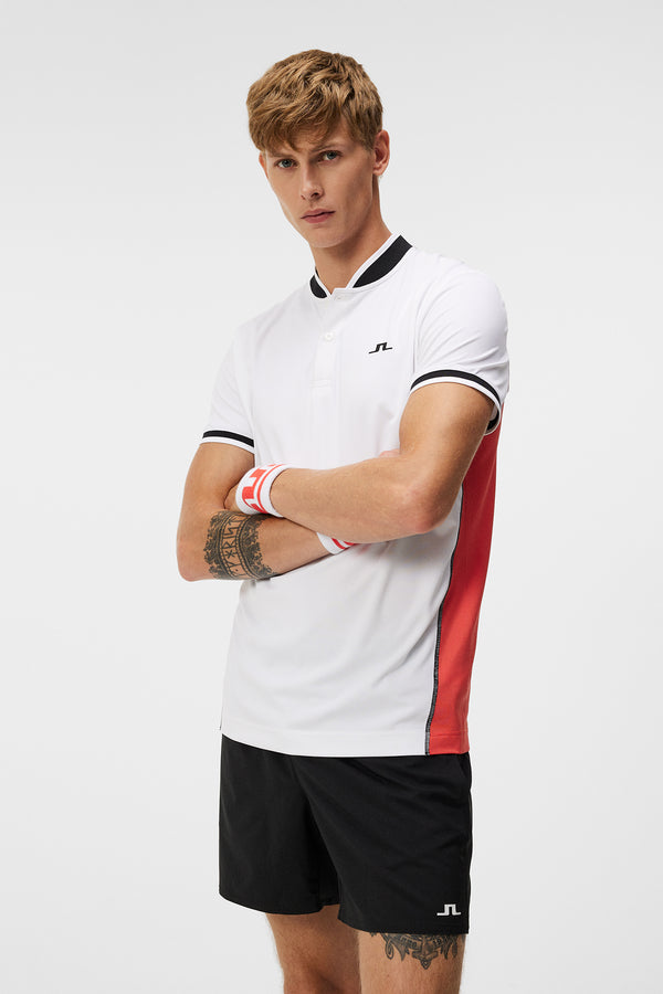 Jensen Regular Fit Polo / Hot Coral